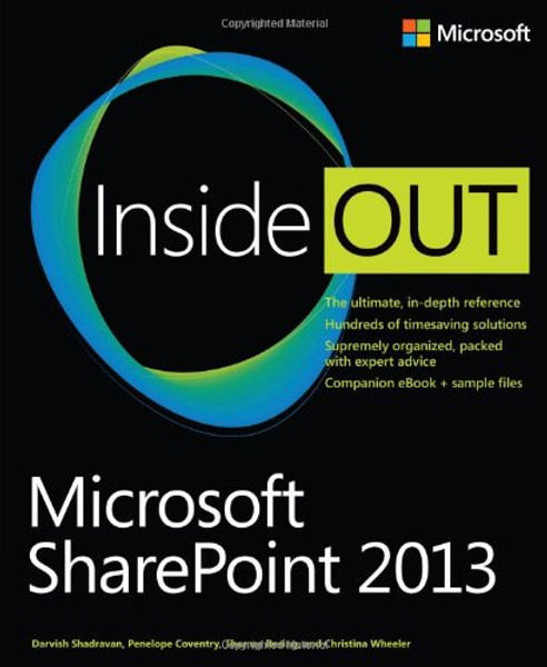 Microsoft SharePoint 2013 Inside Out