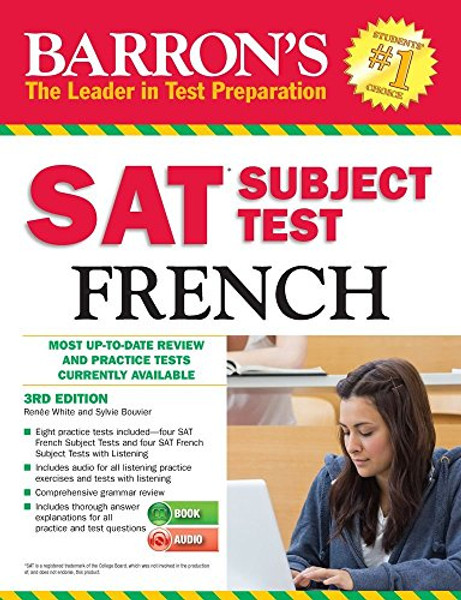 Barron's SAT Subject Test French with Audio CDs, 3rd Edition