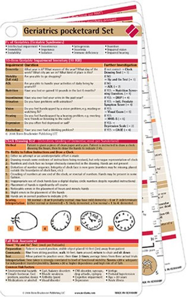 Geriatrics Pocketcard Set