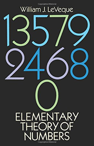 Elementary Theory of Numbers (Dover Books on Mathematics)