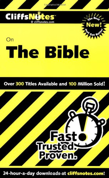 CliffsNotes on The Bible, Revised Edition (Cliffsnotes Literature Guides)