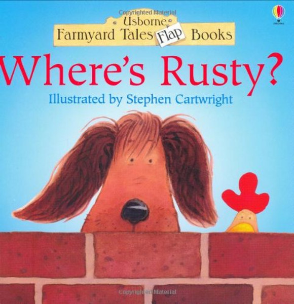 Where's Rusty (Farmyard Tales Flap Books Series)