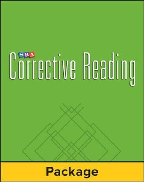 Corrective Reading Decoding Level C, Student Workbook  (CORRECTIVE READING DECODING SERIES)