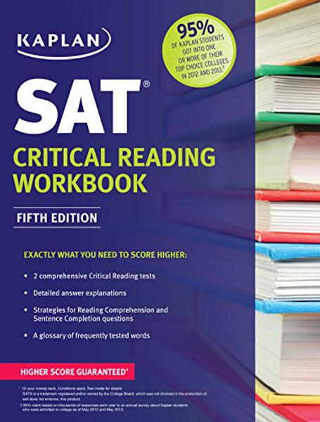 Kaplan SAT Critical Reading Workbook (Kaplan Test Prep)