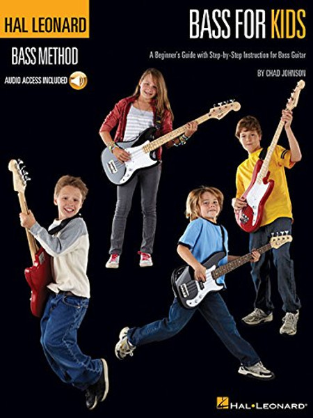 Hal Leonard Bass for Kids: A Beginner's Guide with Step-by-Step Instruction for Bass Guitar (Hal Leonard Bass Method)