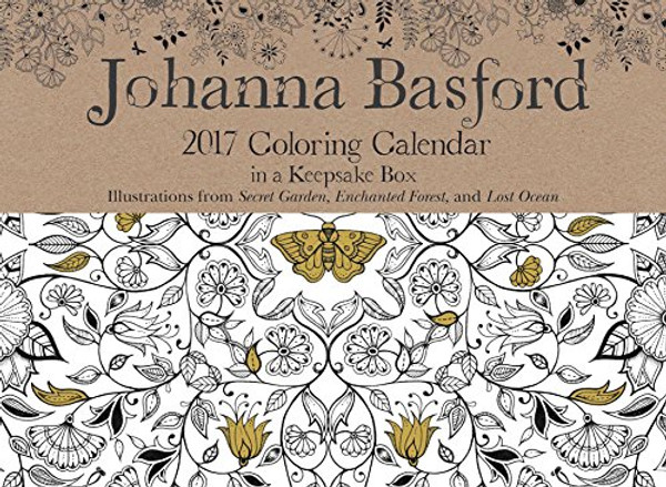 Johanna Basford 2017 Coloring Day-to-Day Calendar