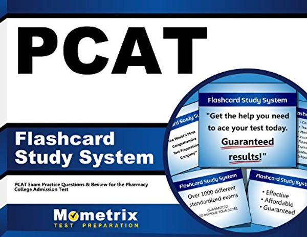 PCAT Flashcard Study System: PCAT Exam Practice Questions & Review for the Pharmacy College Admission Test (Cards)