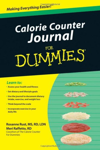 Calorie Counter Journal For Dummies