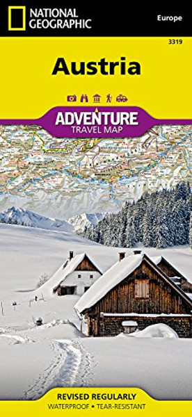 Austria (National Geographic Adventure Map)