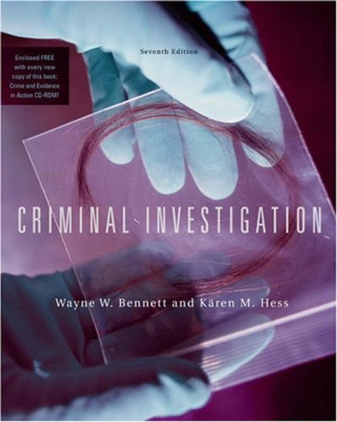 Criminal Investigation (with CD-ROM and InfoTrac) (Available Titles CengageNOW)