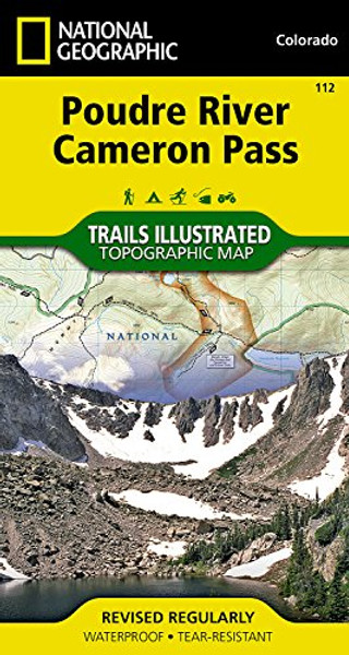 Poudre River, Cameron Pass (National Geographic Trails Illustrated Map)