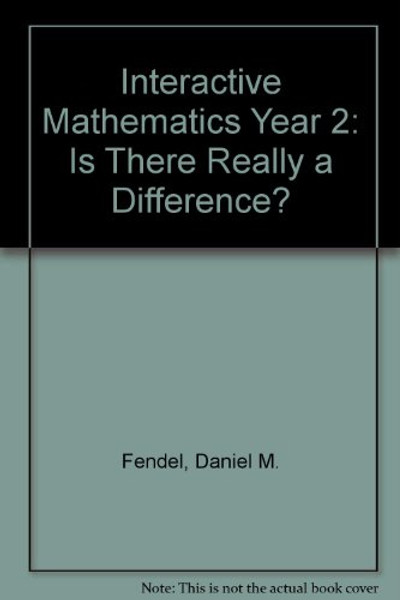 Is There Really a Difference?: Teacher's Guide  (Interactive Mathematics Program/Year 2)