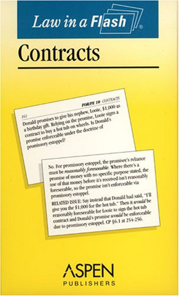 Contracts (Law in a Flash)