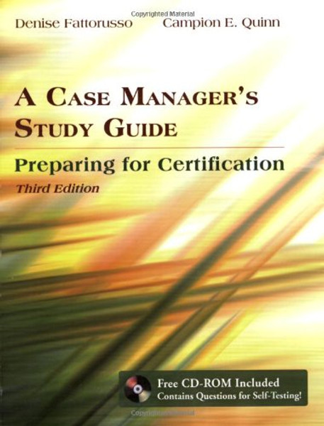 A Case Manager's Study Guide: Preparing for Certification