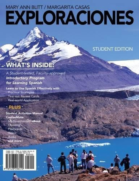 Exploraciones (with Student Activities Manual and Spanish CourseMate Printed Access Card) (World Languages)