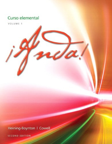 Anda! Curso elemental, Volume 1 (2nd Edition)