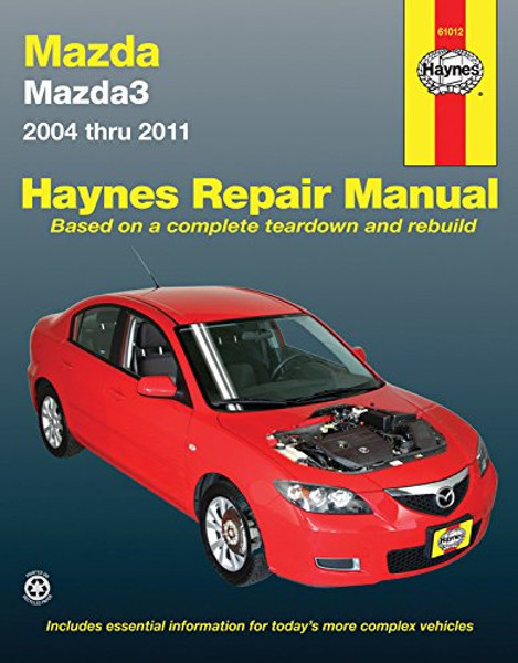 Mazda 3 2004-2011 Repair Manual (Haynes Repair Manual)