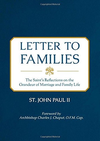 Letter to Families