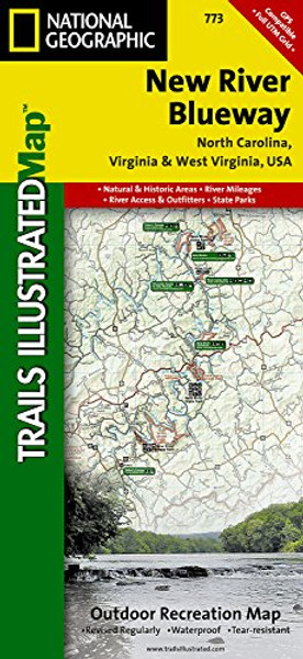 New River Blueway (National Geographic Trails Illustrated Map)