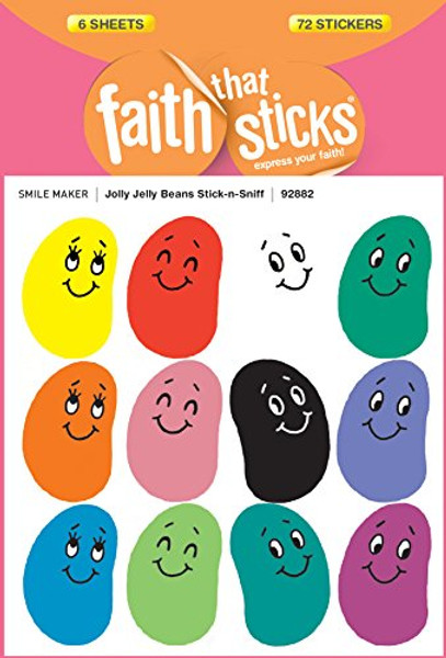 Jolly Jelly Beans Stick-n-Sniff (Faith That Sticks)