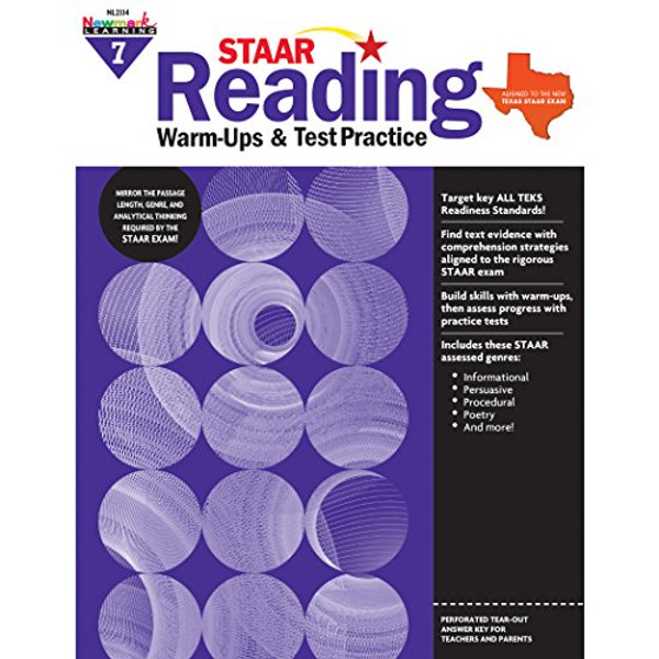 STAAR Reading Warm-Ups & Test Practice Grade 7