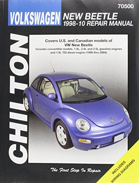 Chilton Total Car Care Volkswagen New Beetle, 1998-2010 Repair Manual (Chilton's Total Car Care Repair Manuals)