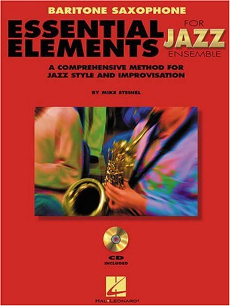 Essential  Elements For Jazz  Baritone Sax Bk/2CDs