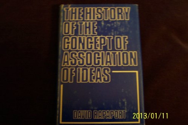 The History of the Concept of Association of Ideas