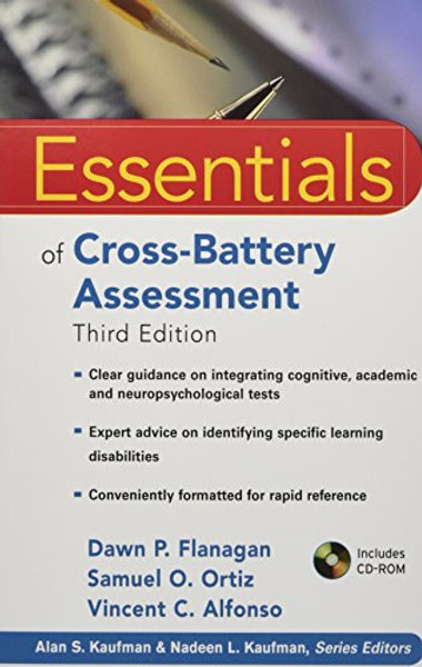 Essentials of Cross-Battery Assessment, 3e Set with Letter and XBass Registration Card (Essentials of Psychological Assessment)