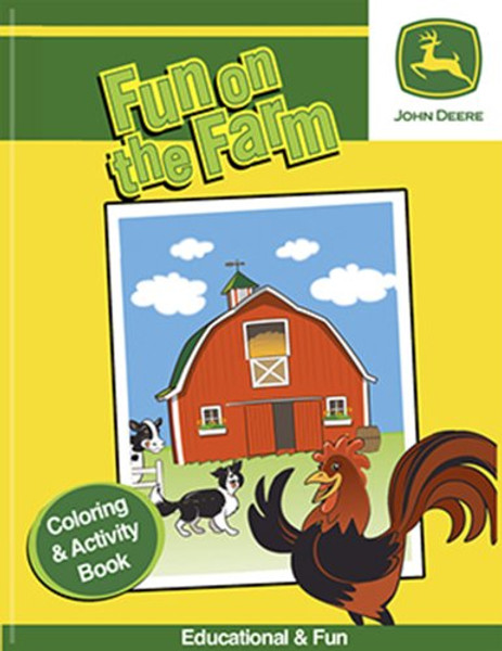 John Deere Fun on the Farm Coloring & Activity Book