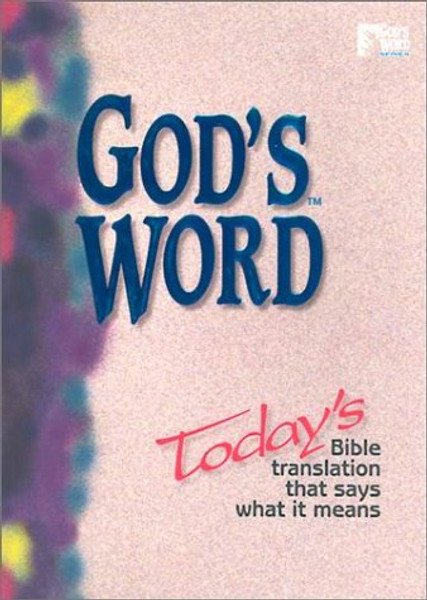 God's Word Bible: Black Bonded Leather