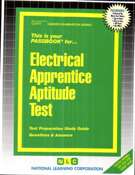 Electrical Apprentice Aptitude Test(Passbooks)