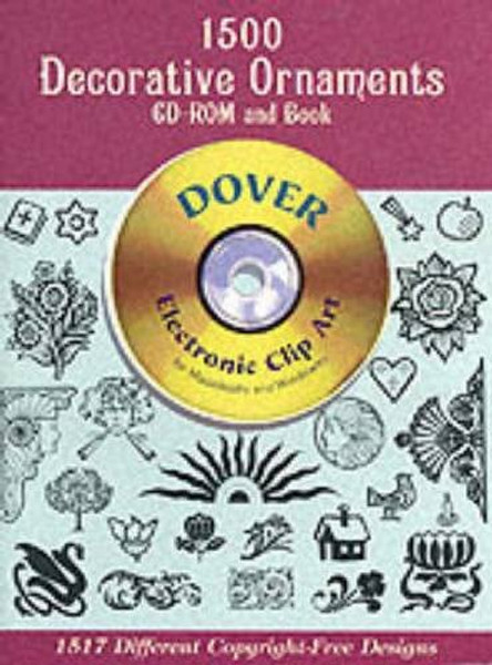 1500 Decorative Ornaments (CD-ROM & Book)