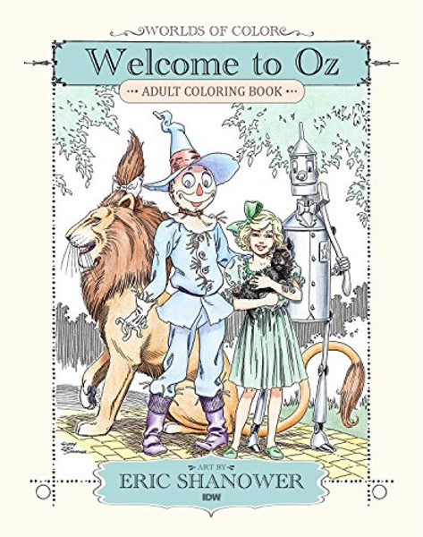 Worlds of Color: Welcome to Oz Adult Coloring Book