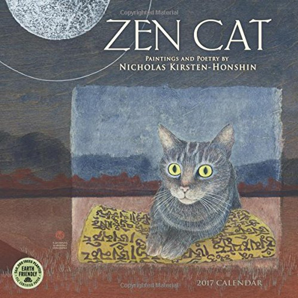 Zen Cat 2017 Wall Calendar: Paintings and Poetry by Nicholas Kirsten-Honshin