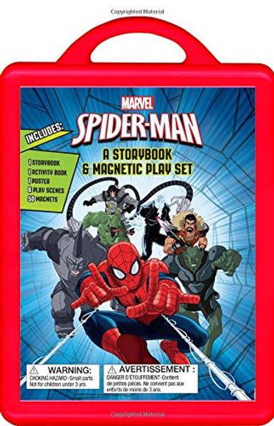 Spider-Man: A Storybook Book and Magnetic Play Set