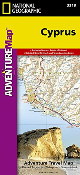 Cyprus (National Geographic Adventure Map)