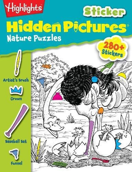 Nature Puzzles (Highlights Sticker Hidden Pictures)