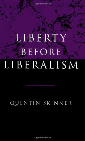 Liberty before Liberalism