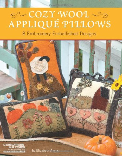 Cozy Wool Appliqu Pillows