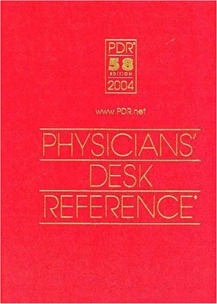 Physicians' Desk Reference: Hospital Library 2004