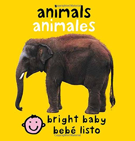 Animals: Animales (Bright Baby) (English and Spanish Edition)