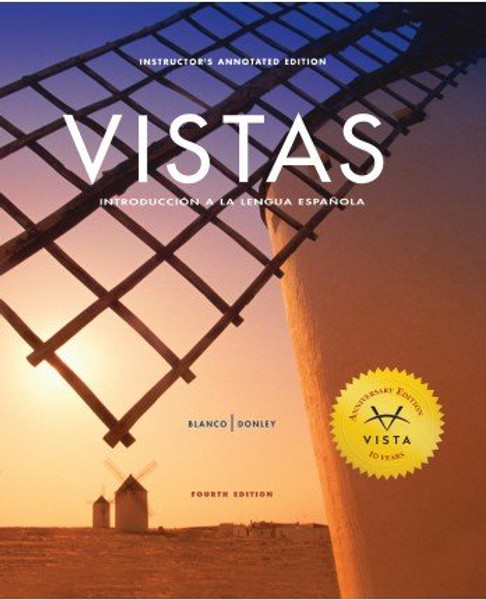 Vistas, 4th Edition Bundle - Includes Student Edition, Supersite Code, Workbook/Video Manual and Lab Manual (Spanish Edition)