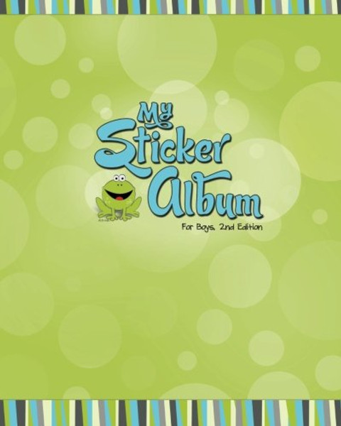My Sticker Album for Boys, 2nd Edition