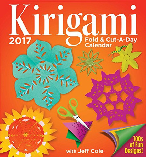 Kirigami Fold & Cut-A-Day 2017 Day-to-Day Calendar