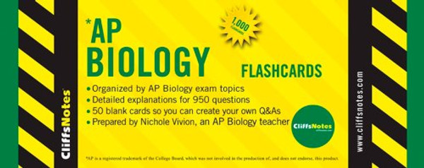 CliffsNotes AP Biology Flashcards