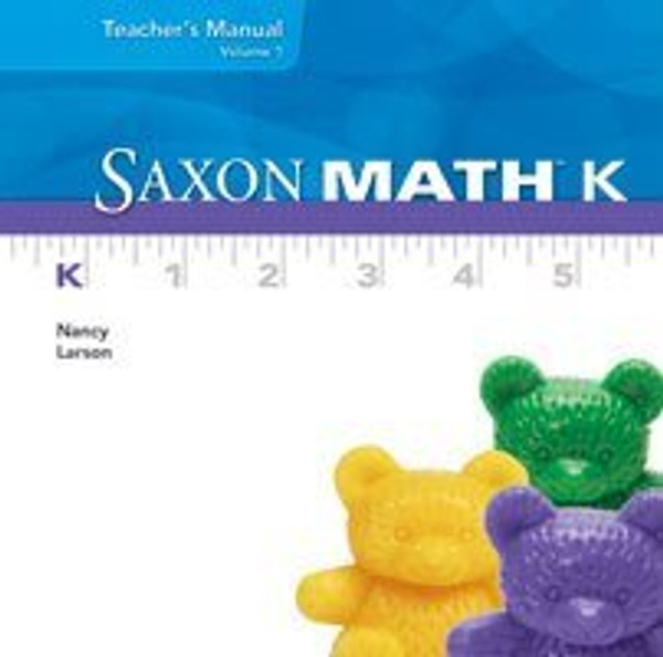 Saxon Math K: Individual Student Unit