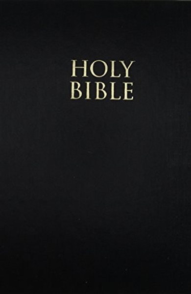 NIV, Pew Bible, Hardcover, Black