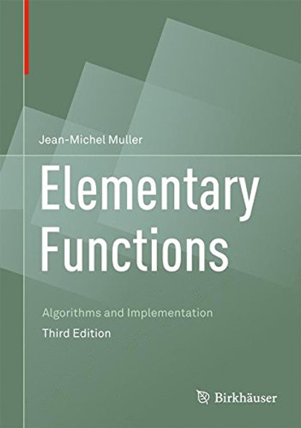 Elementary Functions: Algorithms and Implementation