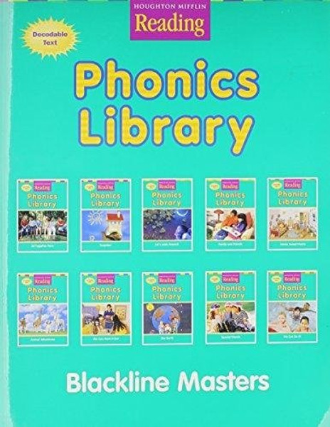 Phonics Library: Blackline Masters, Level 1 (Houghton Mifflin Reading)